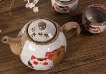 Teapot 4 cups from above